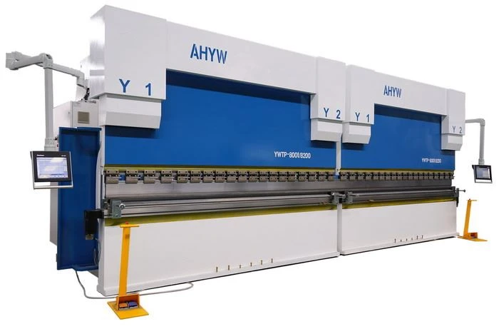 AHYW Yawei 800T8M CNC Tandem Press Brake DA66T
